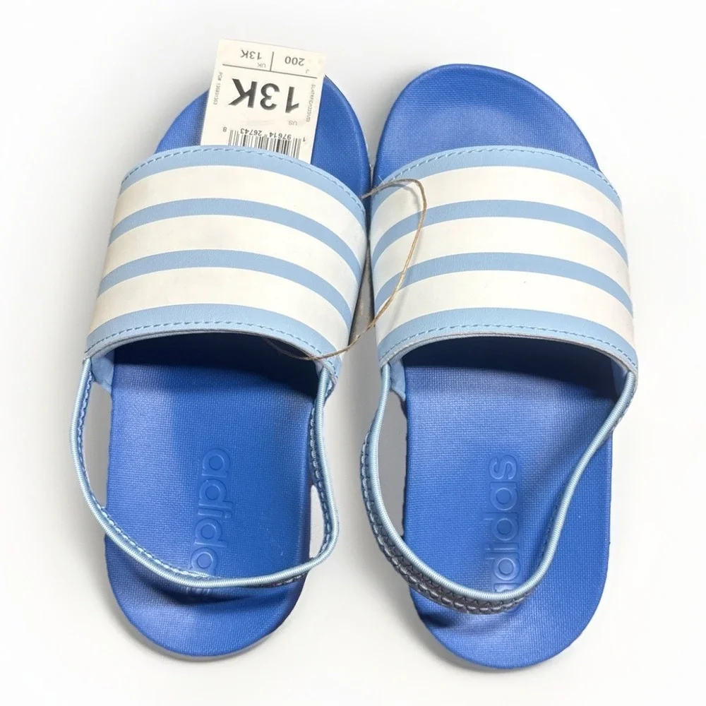Adidas Adilette Estrap Slide Sandal Size 13 Kids Unisex